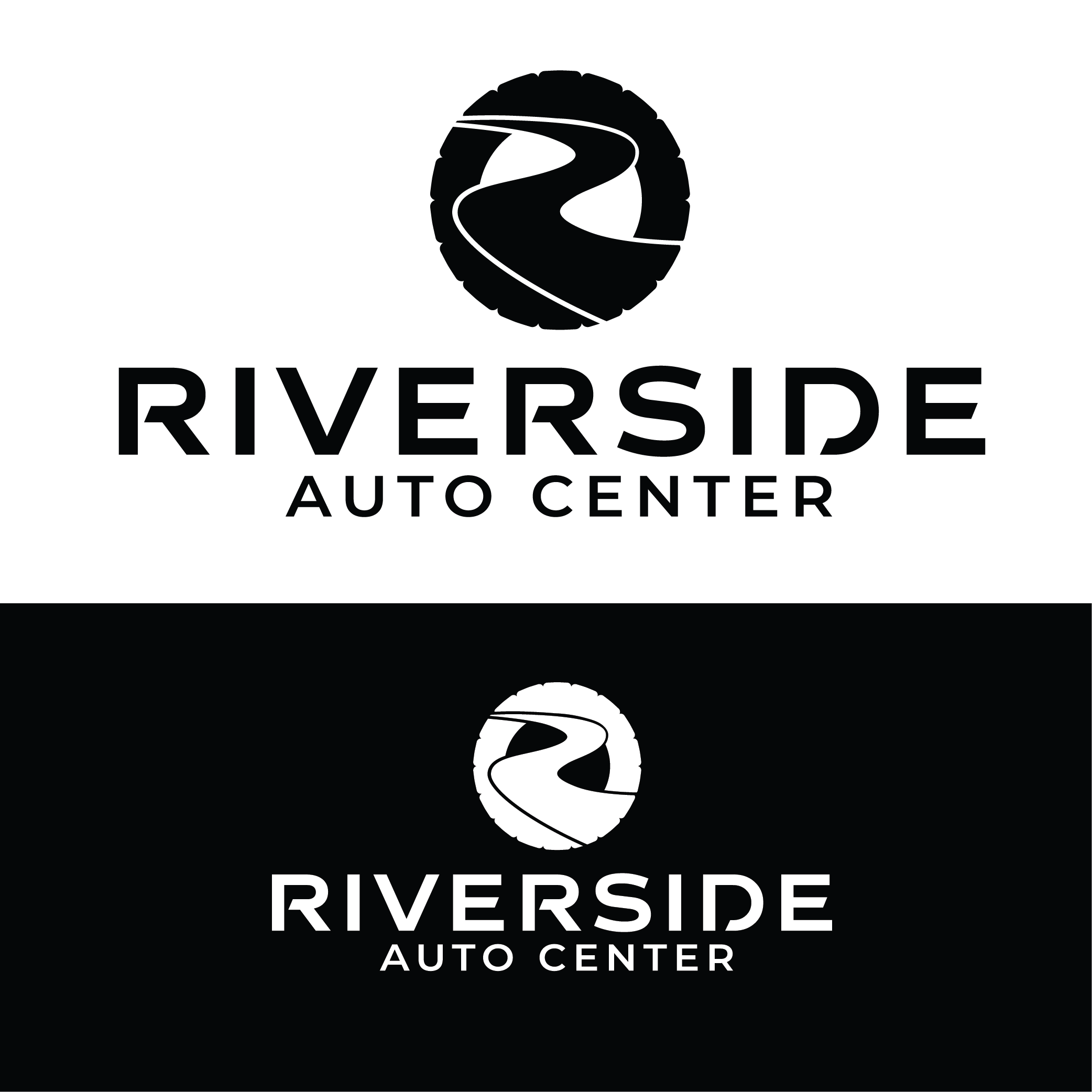 Logo Design by Johnny@ for Riverside Auto Center | Design #31966012