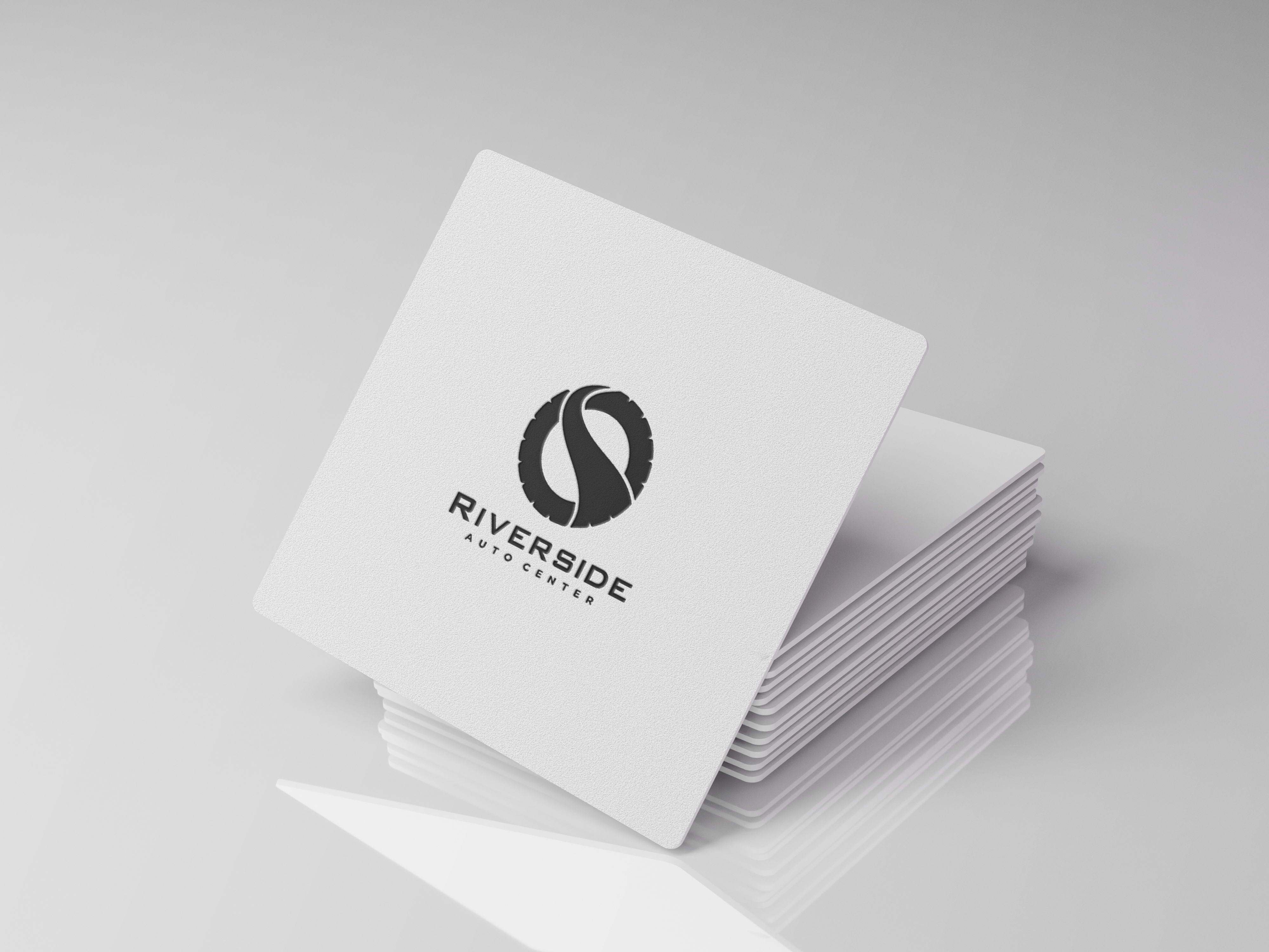 Logo Design by Tube light for Riverside Auto Center | Design #32055088