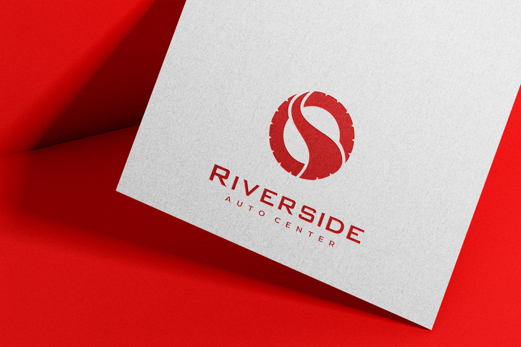 Logo Design by Tube light for Riverside Auto Center | Design #32062291