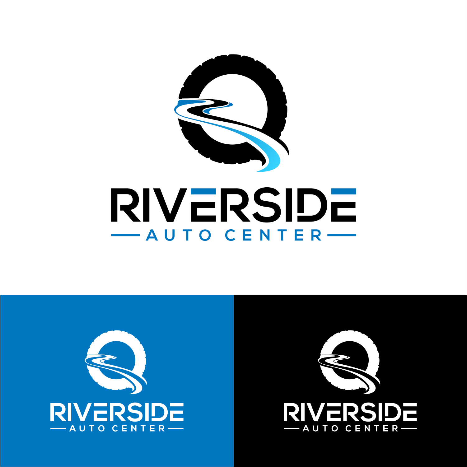 Logo Design by ganesaputu for Riverside Auto Center | Design #31963850