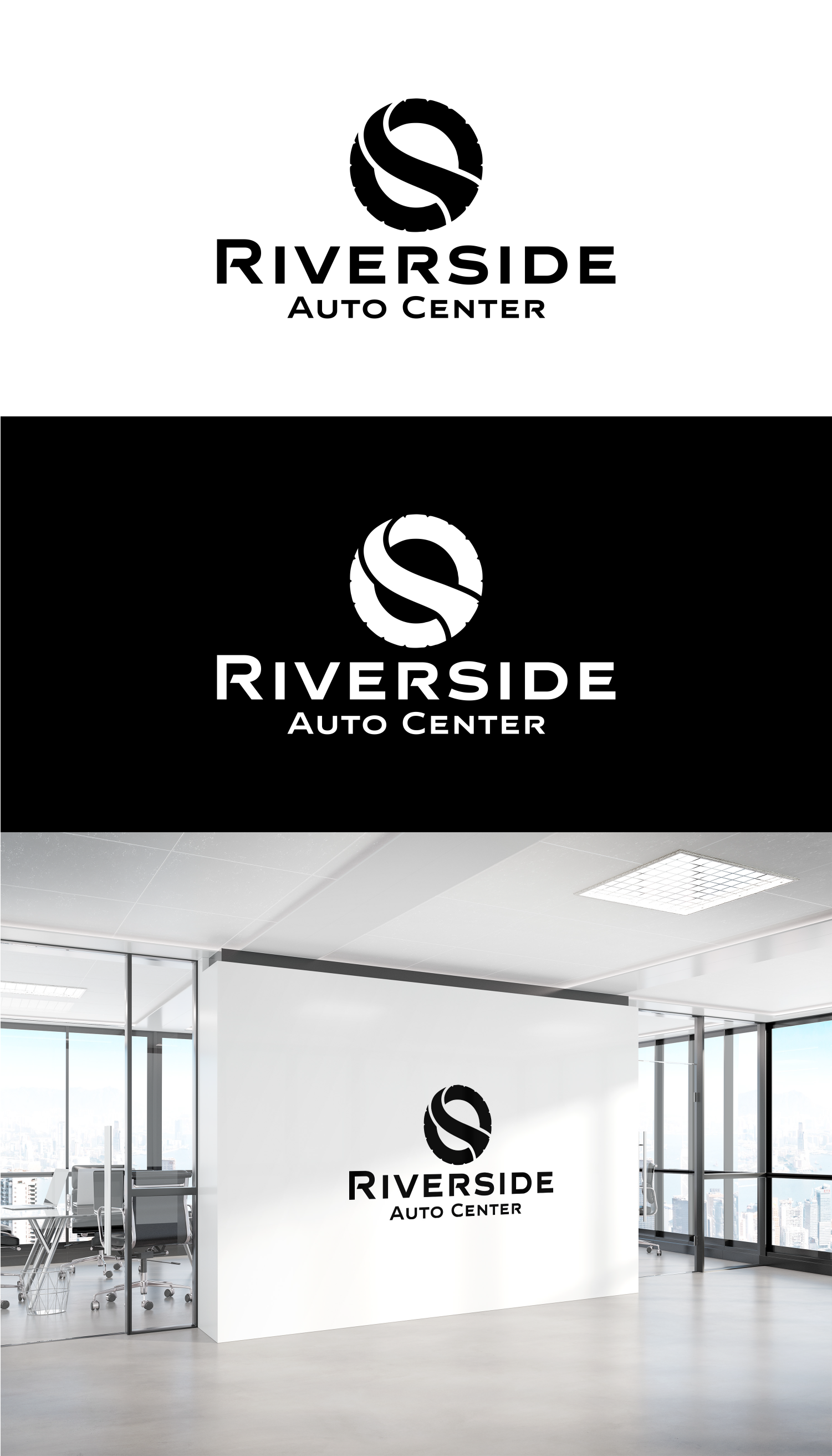 Logo Design by victipedia for Riverside Auto Center | Design #31963310