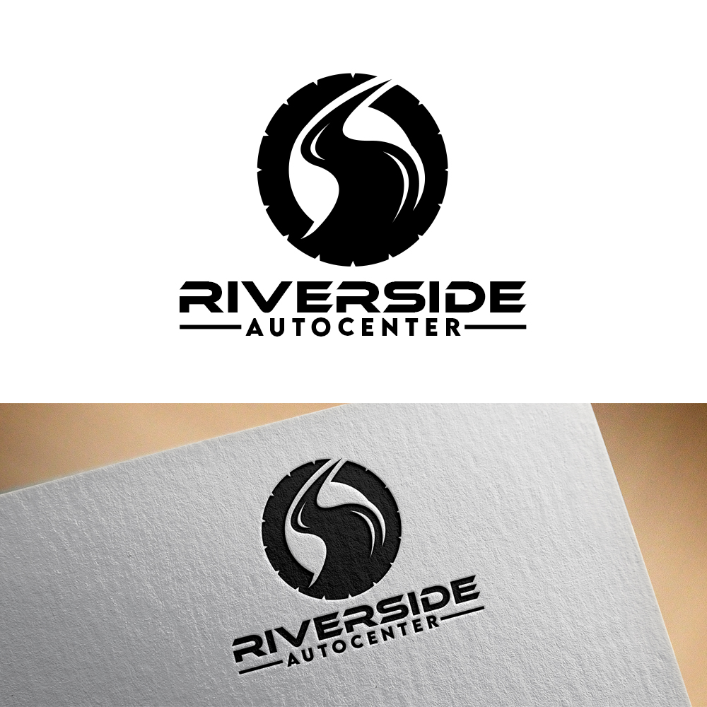 Logo Design by PsyPen for Riverside Auto Center | Design #31959106