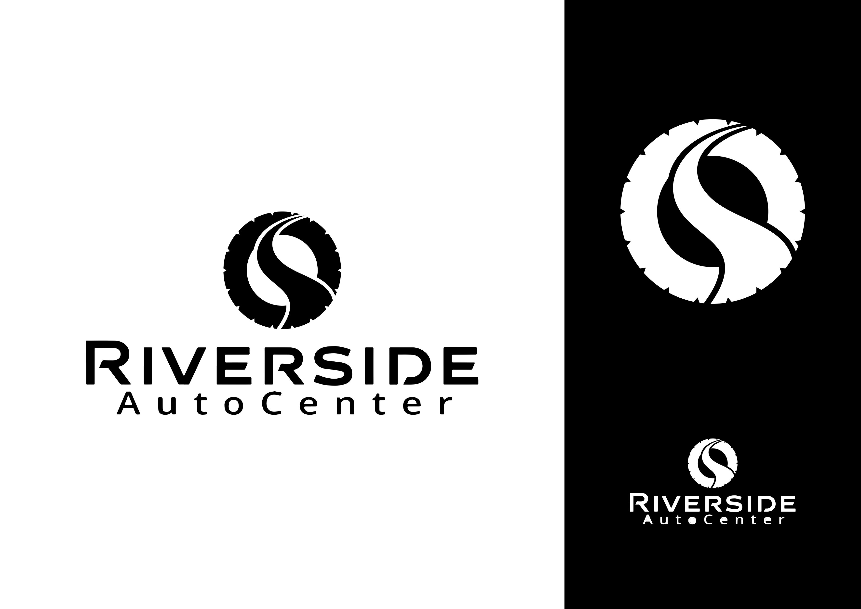 Logo Design by ammar_ed for Riverside Auto Center | Design #31957276