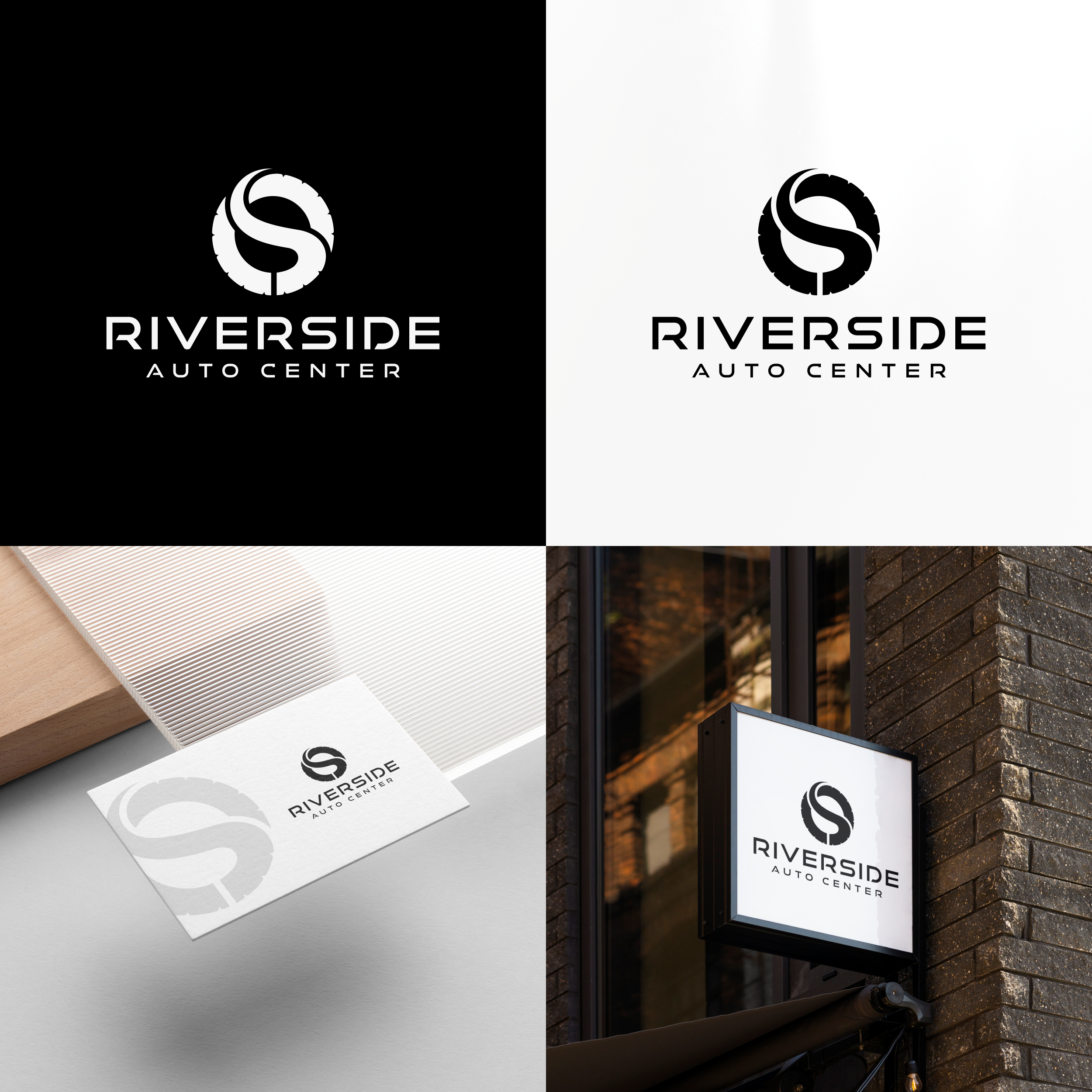 Logo Design by kasva1 for Riverside Auto Center | Design #31959275