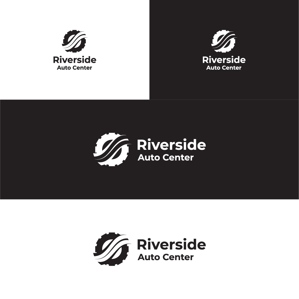 Logo Design by Fatrim for Riverside Auto Center | Design #31986977