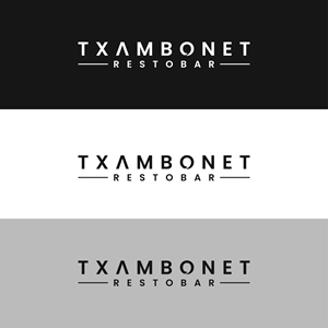 Logo Design by Sandii Hardianto for Restobar Txambonet | Design: #31955998