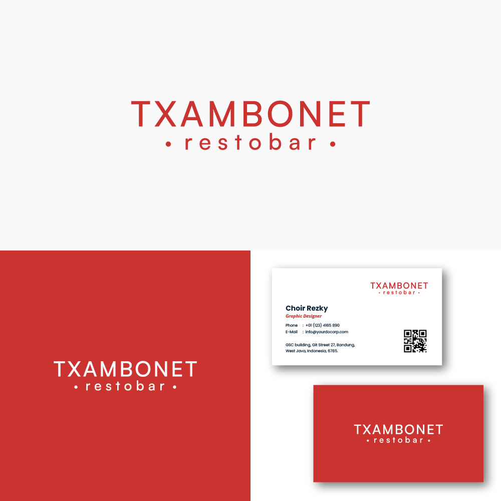 Diseño de Logo por Choiresia.id para Restobar Txambonet | Diseño #31956475