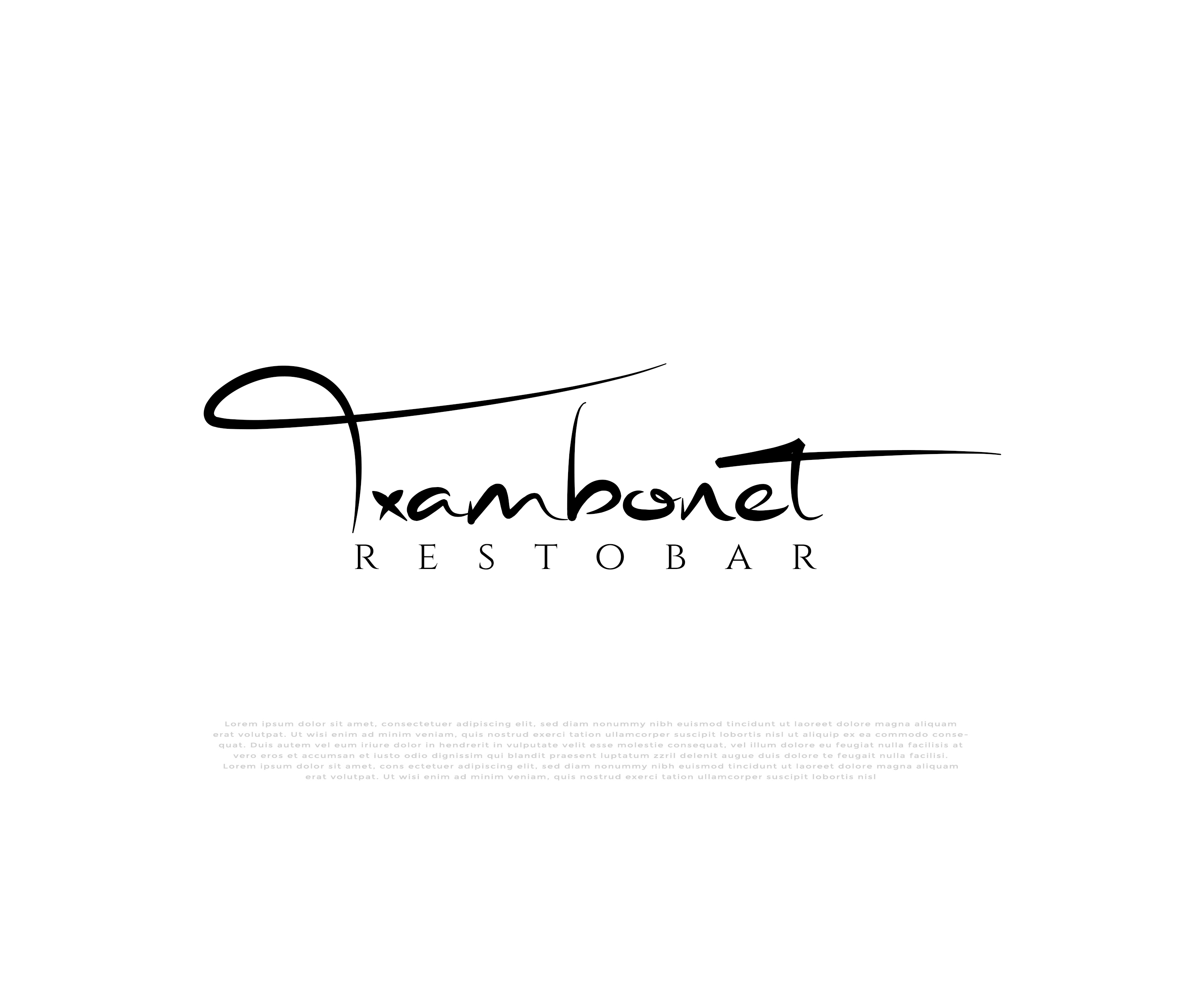 Logo Design by Rahmina for Restobar Txambonet | Design #31957073