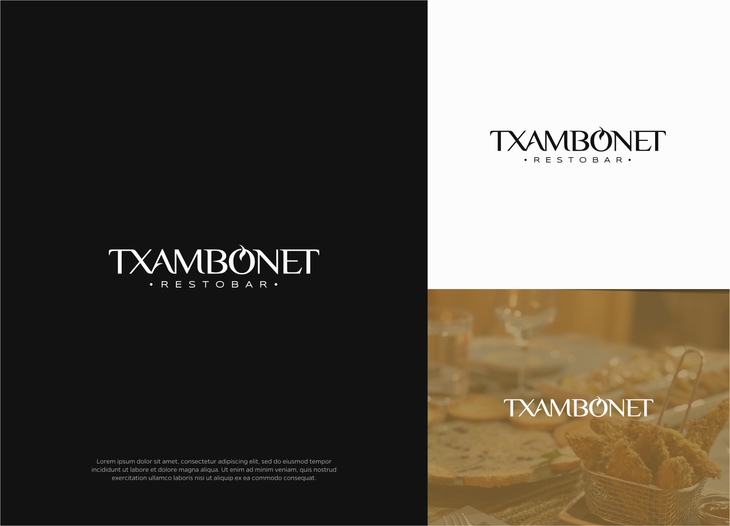 Logo Design by CKS d e s i g n for Restobar Txambonet | Design #31993847