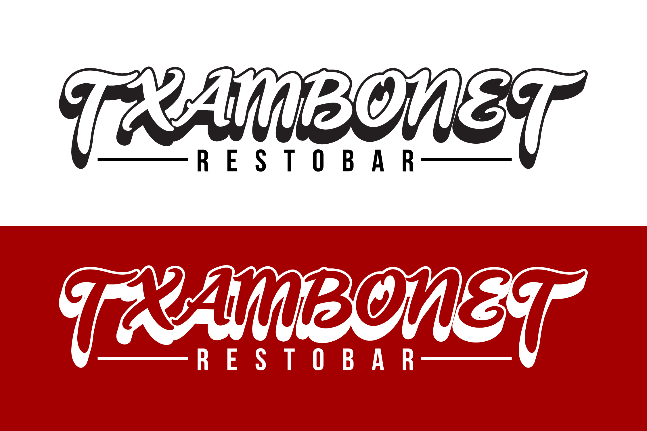 Logo Design by R.Bello for Restobar Txambonet | Design #31958444