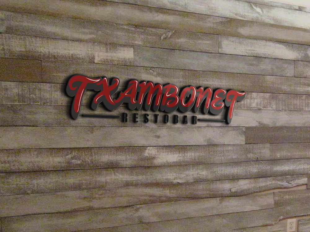 Logo Design by R.Bello for Restobar Txambonet | Design #31958446