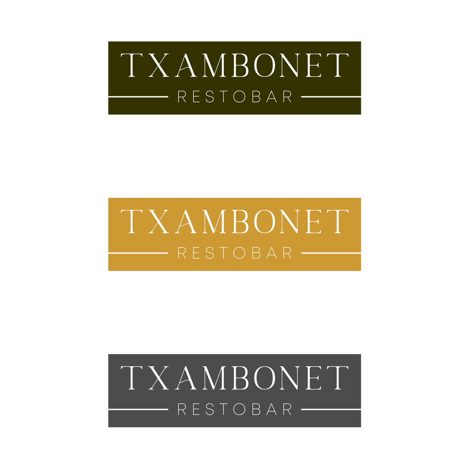 Logo Design by R16 for Restobar Txambonet | Design #32000043