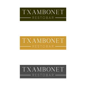 Logo Design by R16 for Restobar Txambonet | Design: #32000043