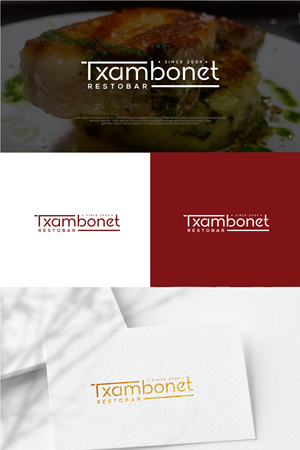 Logo Design by step forward 2 for Restobar Txambonet | Design: #31963829