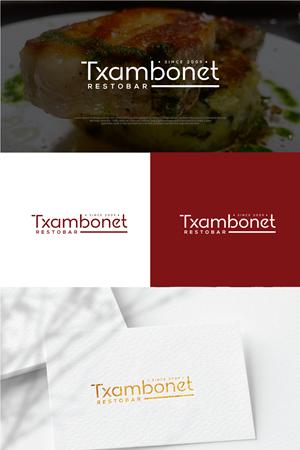 Logo Design by step forward 2 for Restobar Txambonet | Design: #32008679