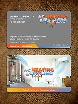 Business Card Design by Sandaruwan