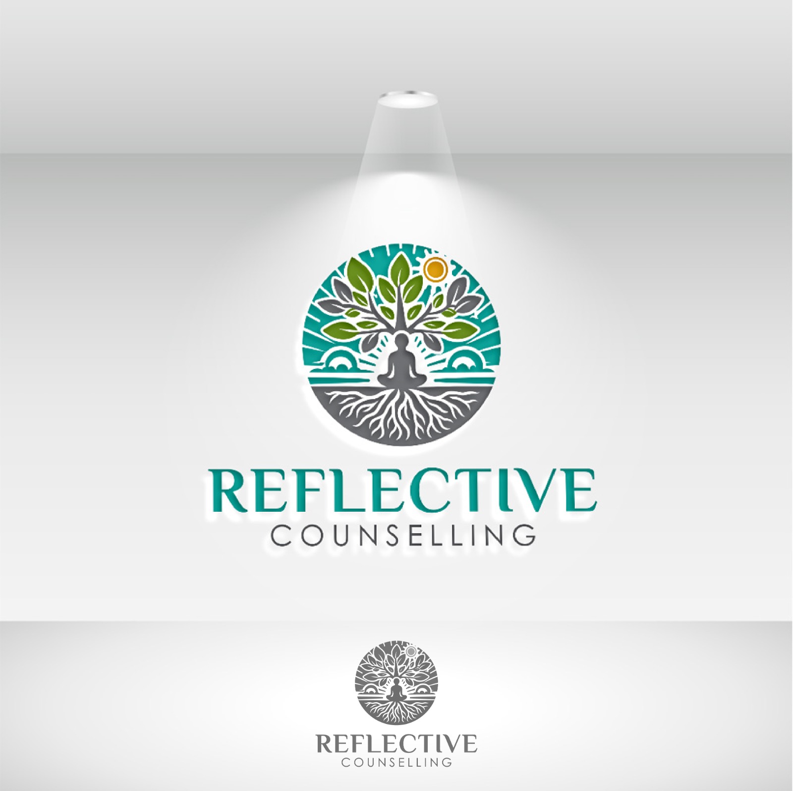 Logo Design by #hashtag_DEsigN for Reflective Counselling Services Ltd. | Design #31968455