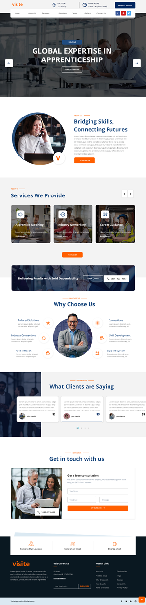 Diseño Web por Andrew Asiimwe para este proyecto | Diseño: #31978613