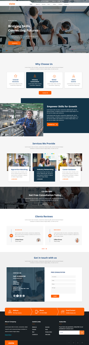 Diseño Web por Andrew Asiimwe para este proyecto | Diseño: #31978620