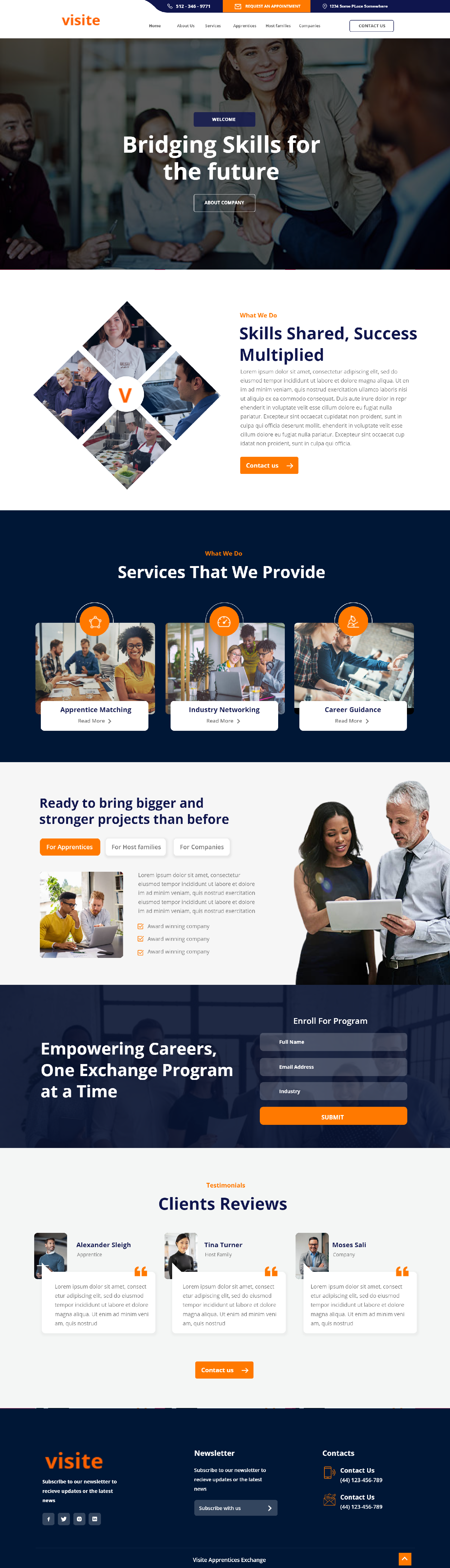 Web Design by Andrew Asiimwe for this project | Design #31994115