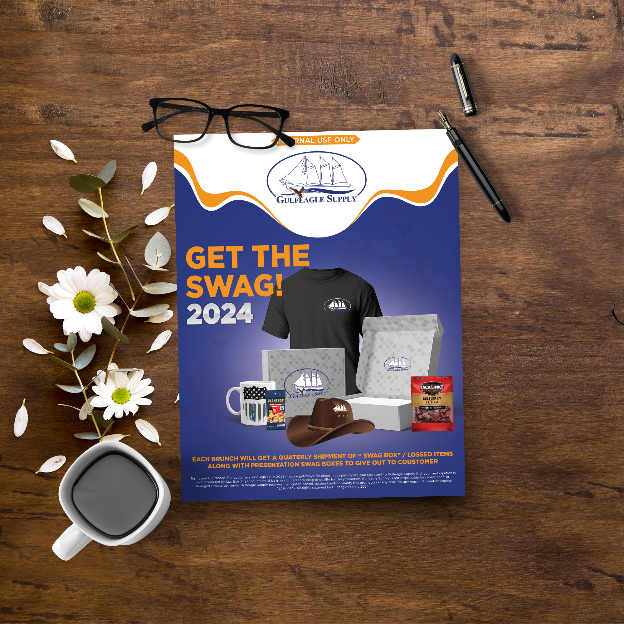 Flyer Design by Sun Creative for gulf eagle company | Design #31964070