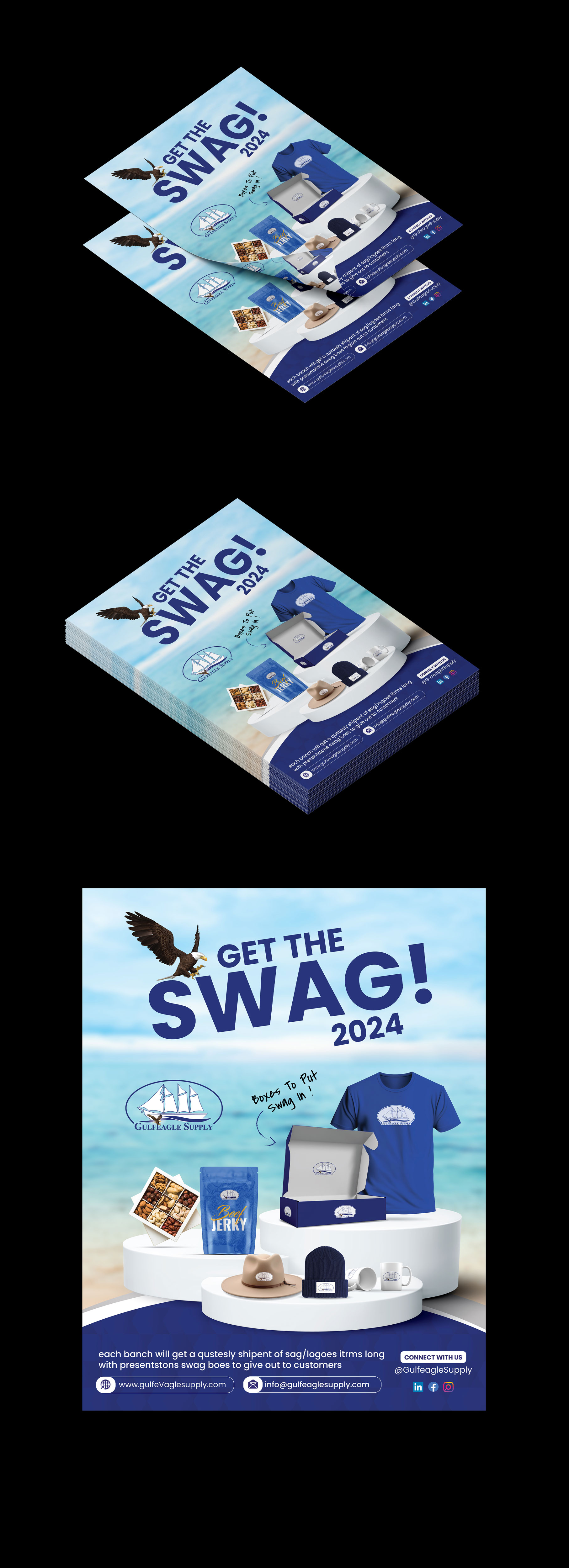 Flyer Design by vcreatived for gulf eagle company | Design #31967075