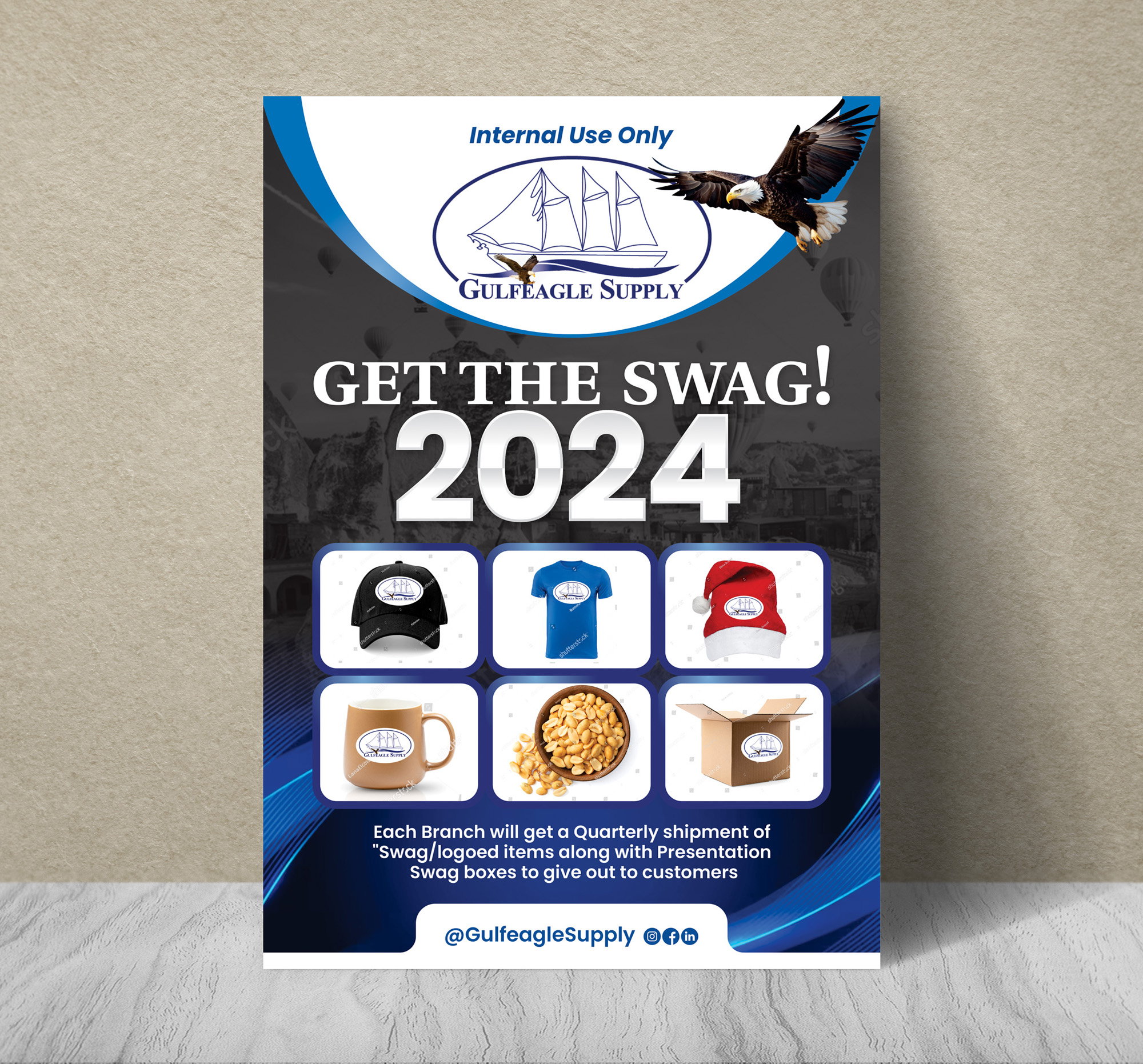 Flyer Design by Dzhafir for gulf eagle company | Design #31965105
