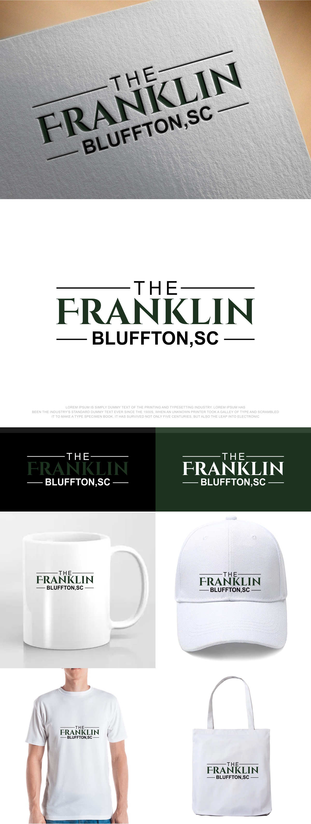 Logo Design by fly  design for The Franklin  | Design #31967870