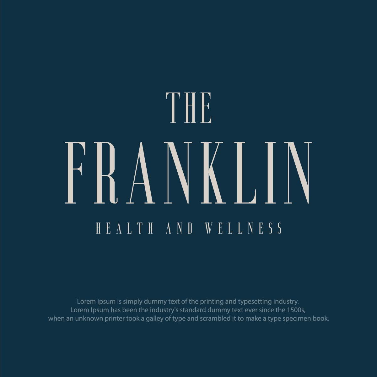 Logo Design by fly  design for The Franklin  | Design #31978835