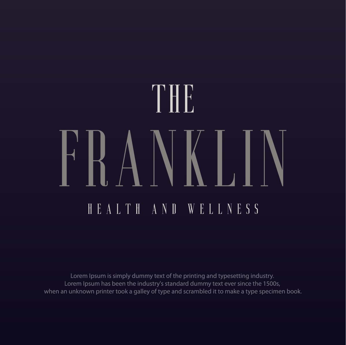 Logo Design by fly  design for The Franklin  | Design #31978848