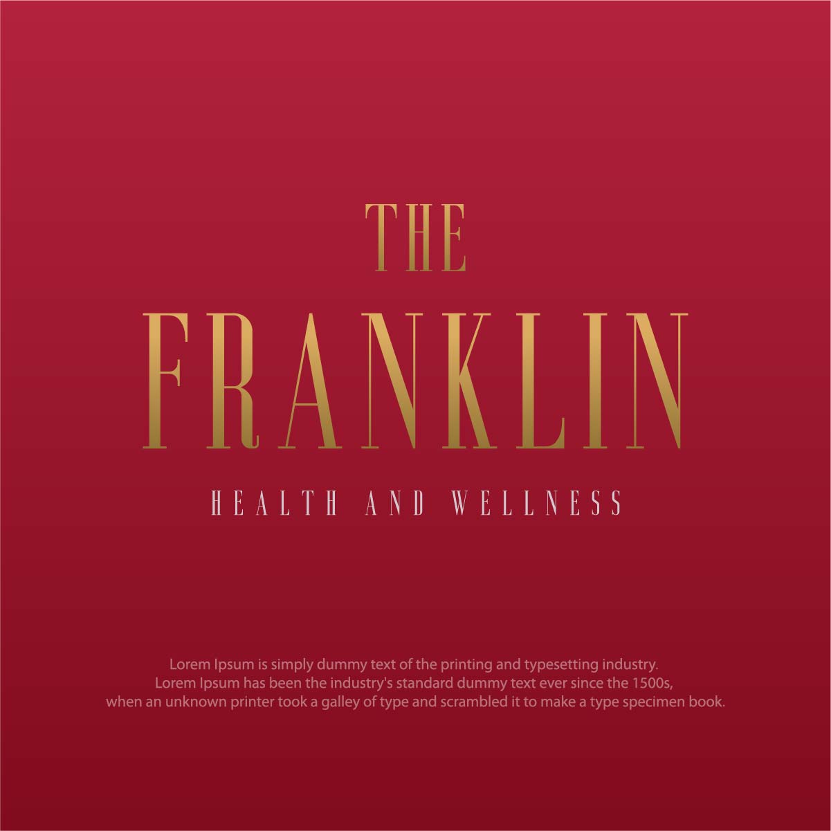 Logo Design by fly  design for The Franklin  | Design #31978866