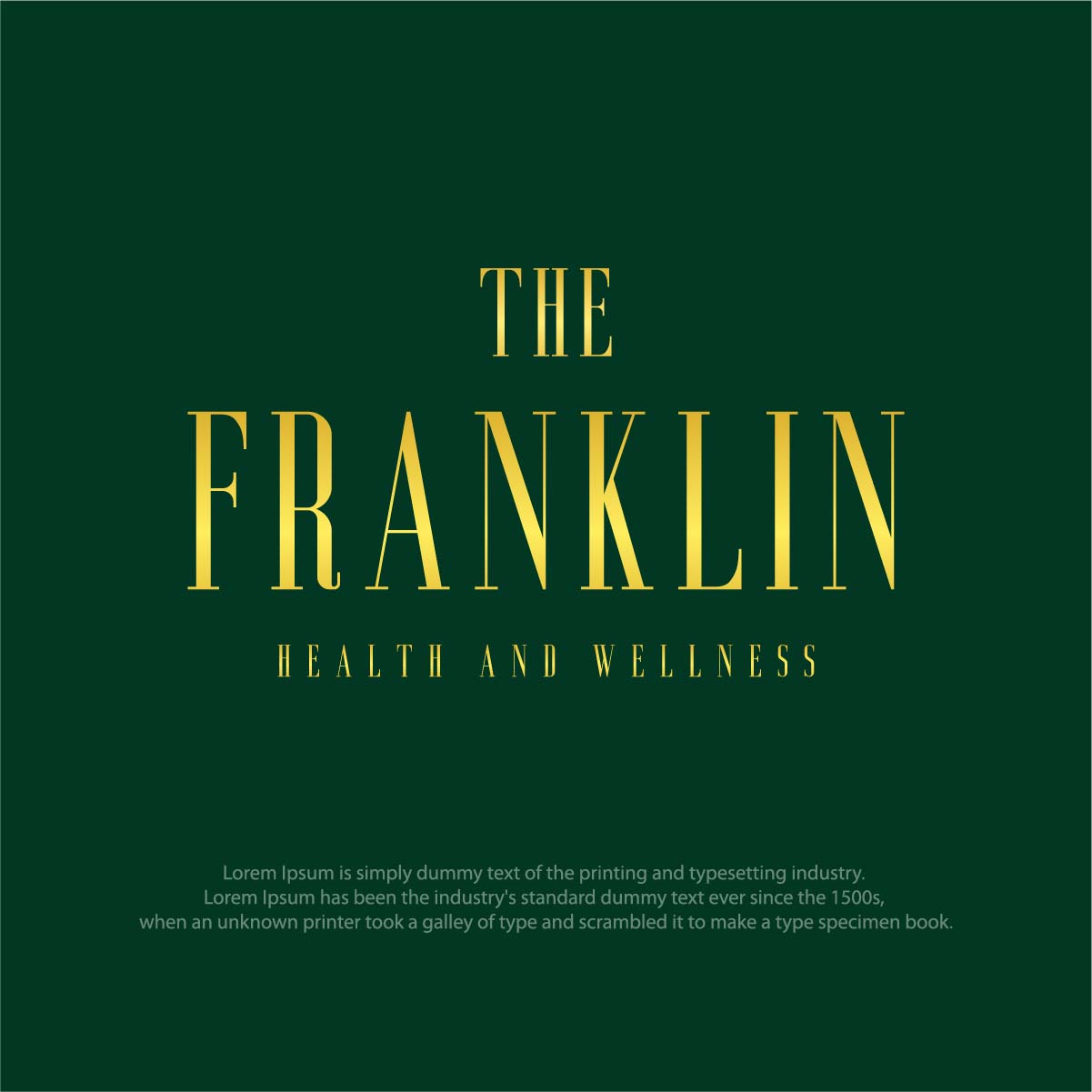 Logo Design by fly  design for The Franklin  | Design #31987773