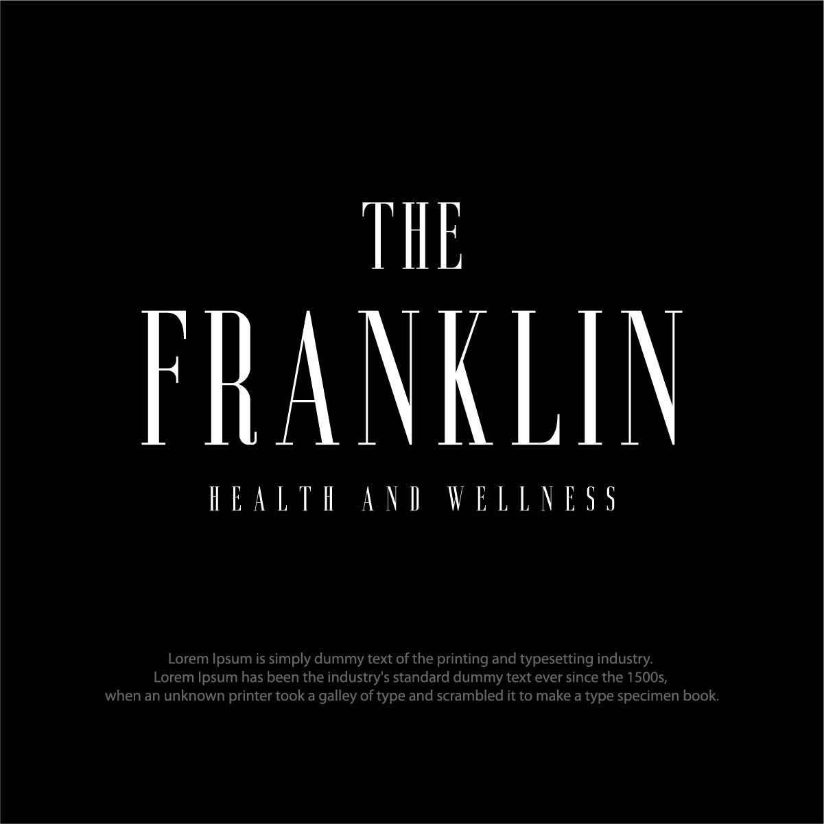 Logo Design by fly  design for The Franklin  | Design #31987774