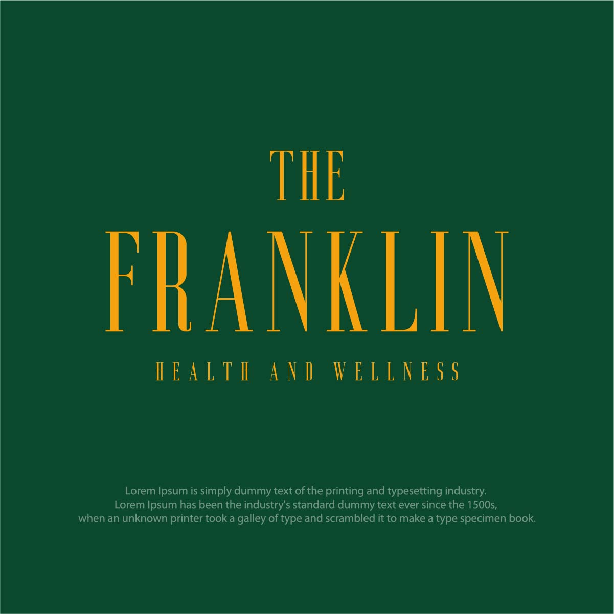 Logo Design by fly  design for The Franklin  | Design #31987775