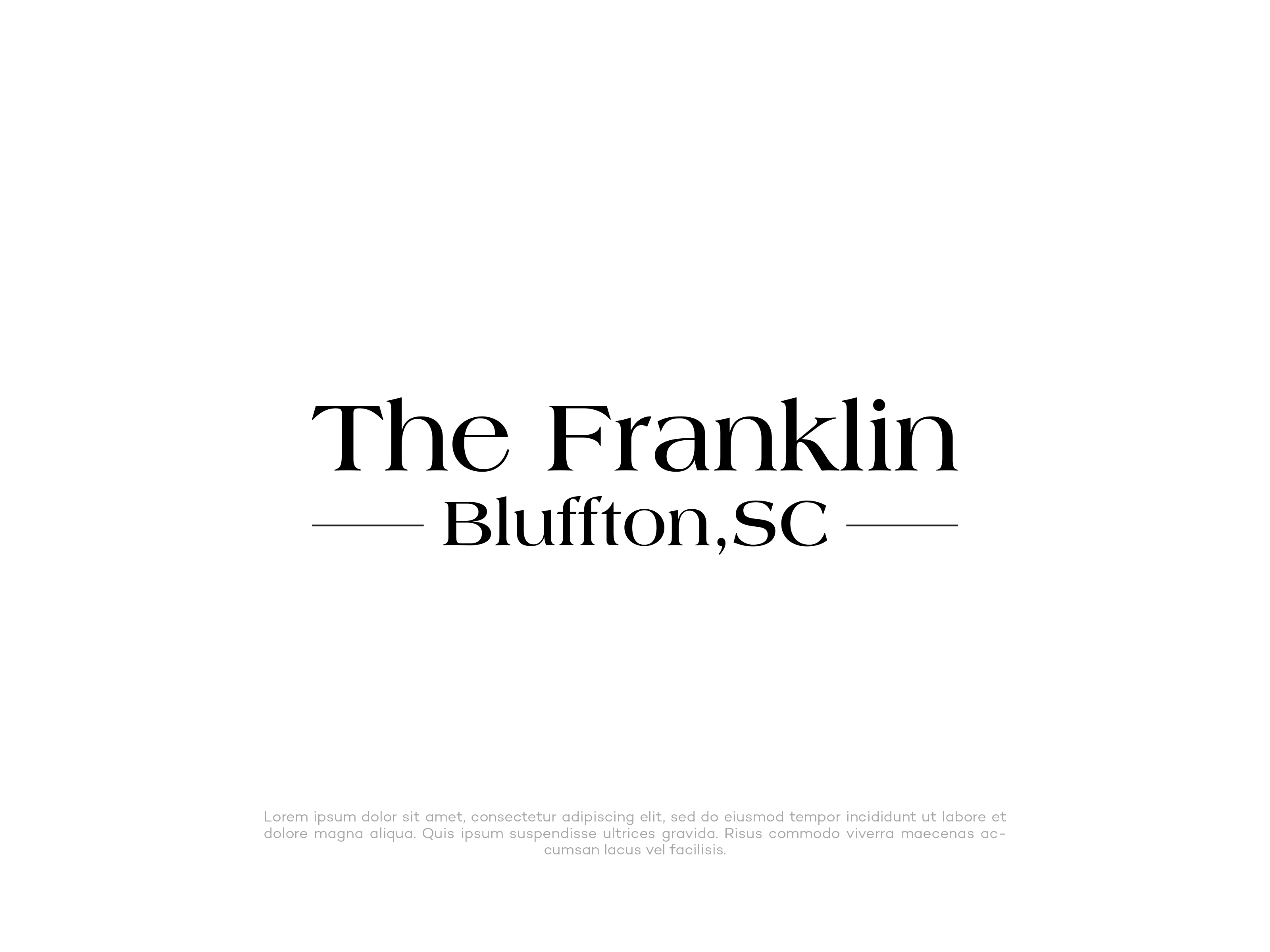 Logo Design by vramar.roy for The Franklin  | Design #31963819