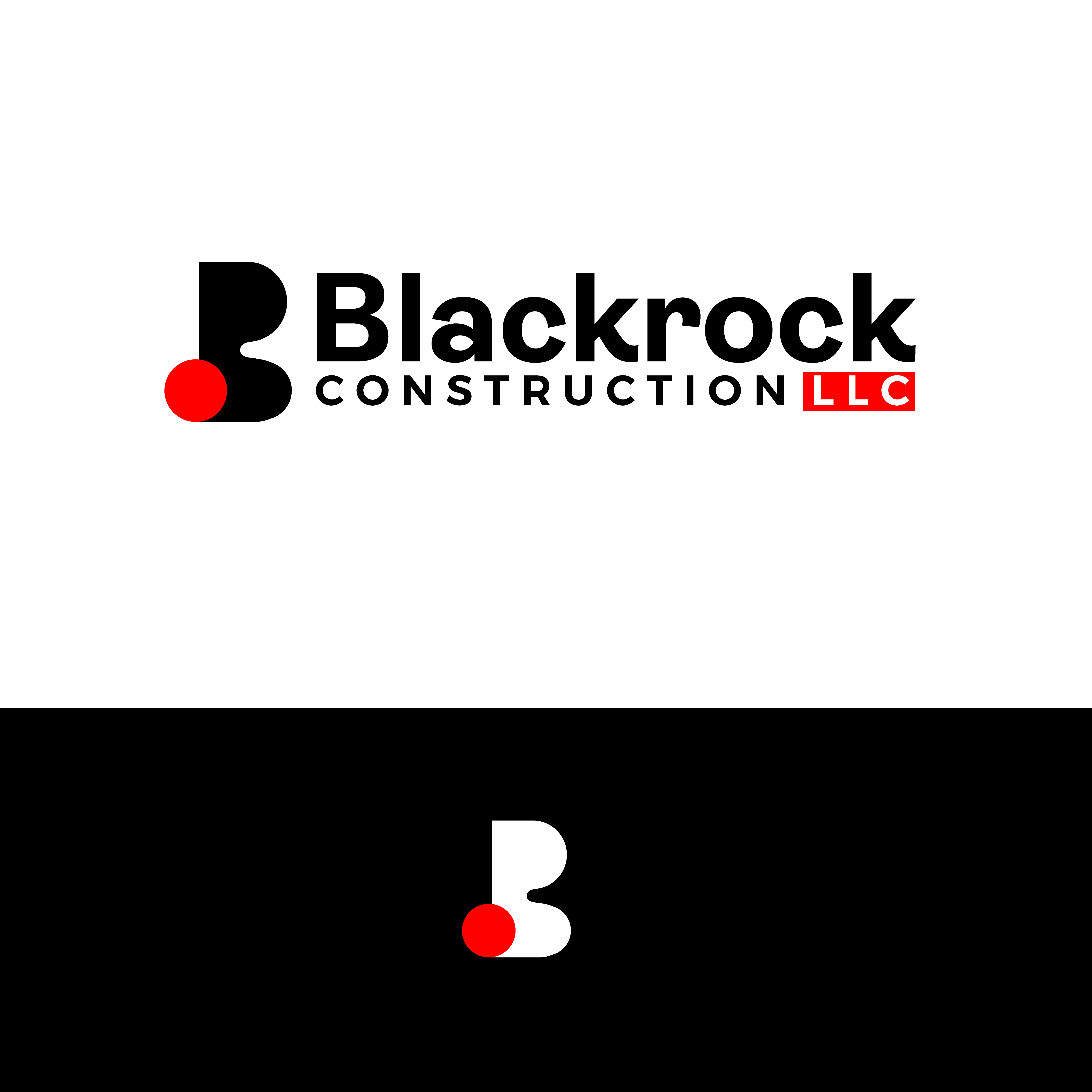 Logo Design by UMA 7 for Blackrock Construction LLC | Design #32004276