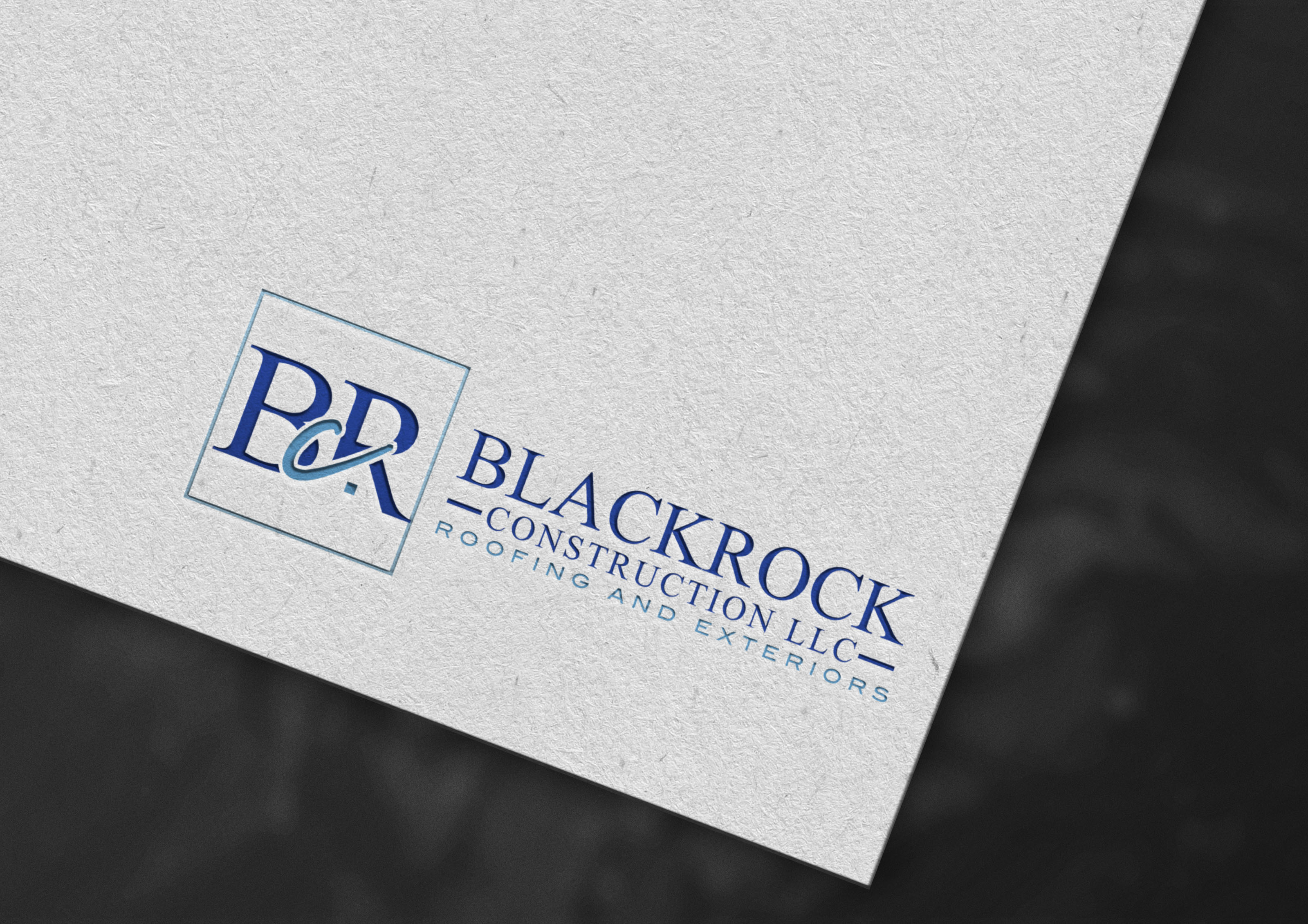 Logo Design by jonkonrad for Blackrock Construction LLC | Design #31964324