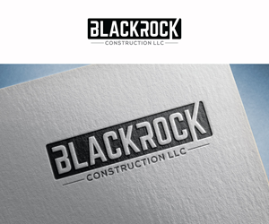 Diseño de Logo por Luckey yaari para Blackrock Construction LLC | Diseño: #31985309