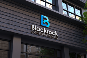 Logo-Design von Kavth für Blackrock Construction LLC | Design: #31988150