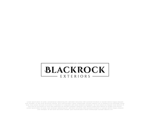 Diseño de Logo por mehedi.h para Blackrock Construction LLC | Diseño: #31968234