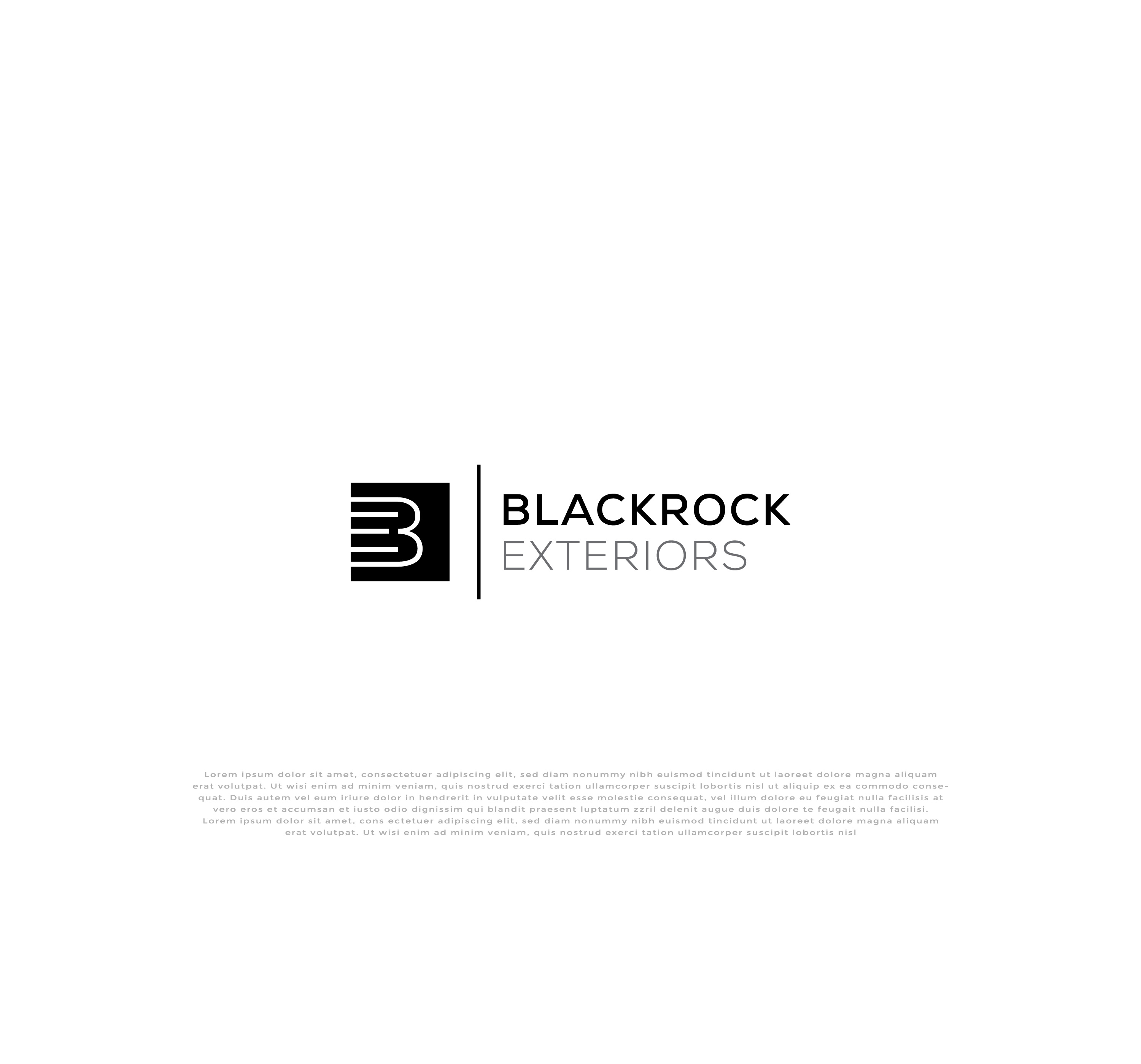 Logo Design by mehedi.h for Blackrock Construction LLC | Design #31968321