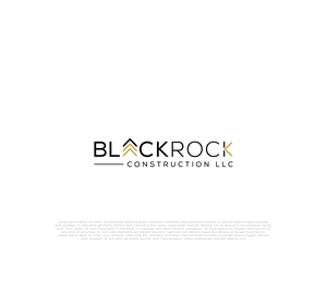 Diseño de Logo por mehedi.h para Blackrock Construction LLC | Diseño: #31975793
