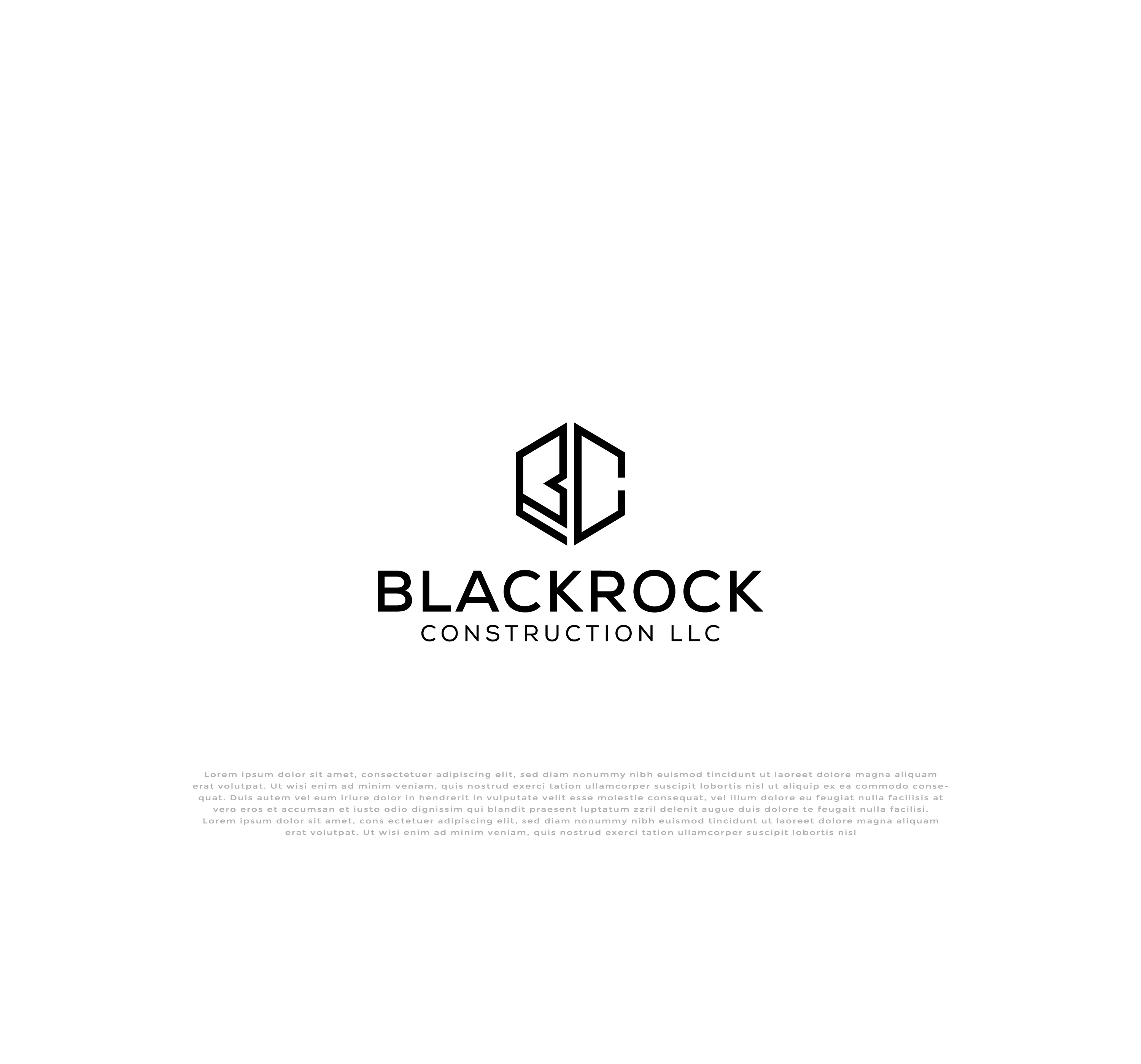 Design de Logo par mehedi.h pour Blackrock Construction LLC | Design #31976266