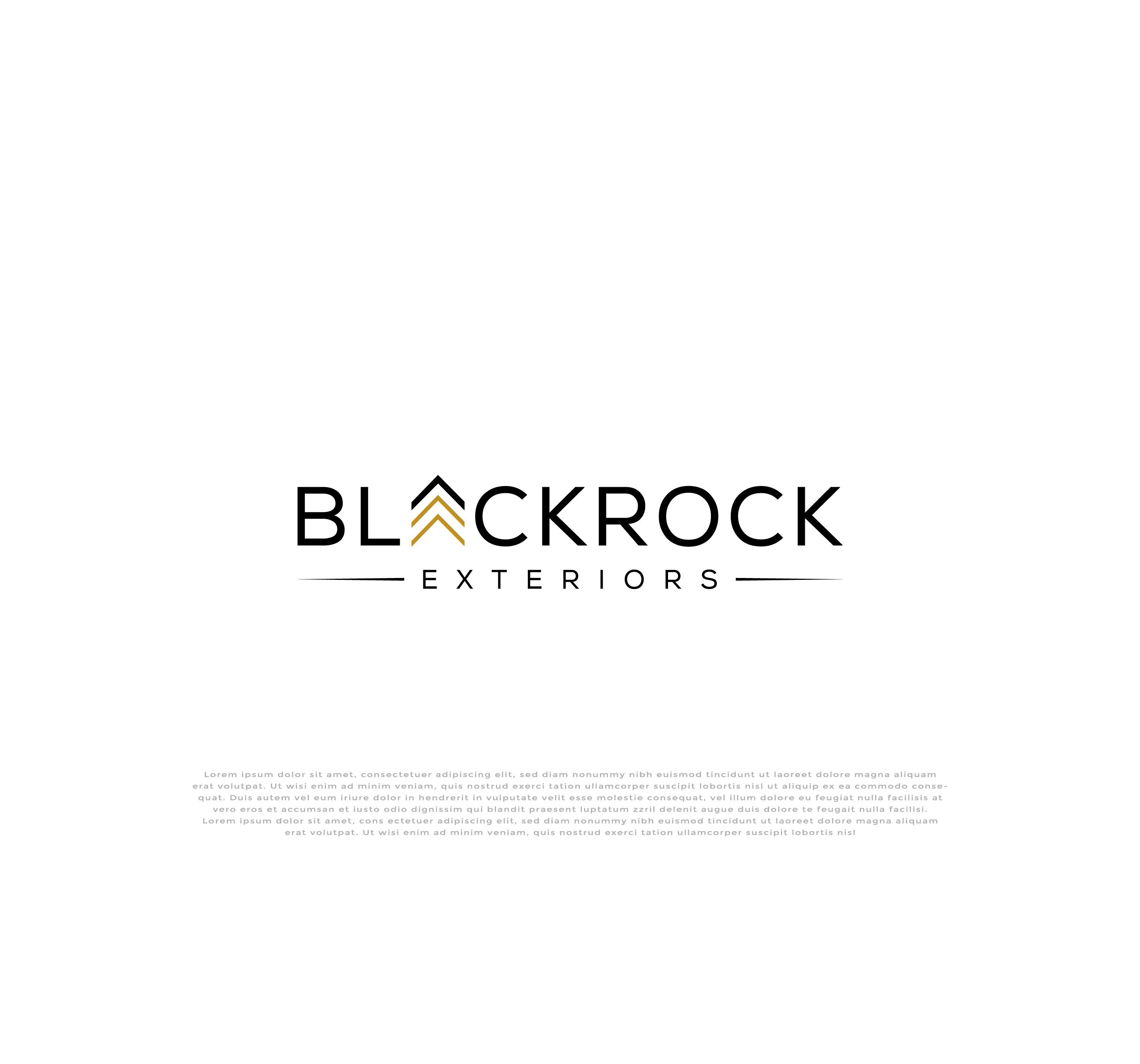 Logo Design by mehedi.h for Blackrock Construction LLC | Design #32015371