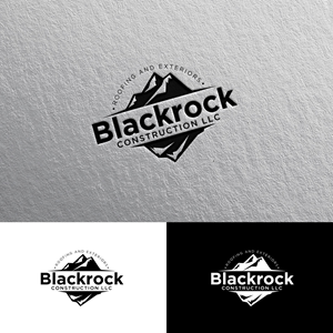 Diseño de Logo por chris Ray para Blackrock Construction LLC | Diseño: #31964043