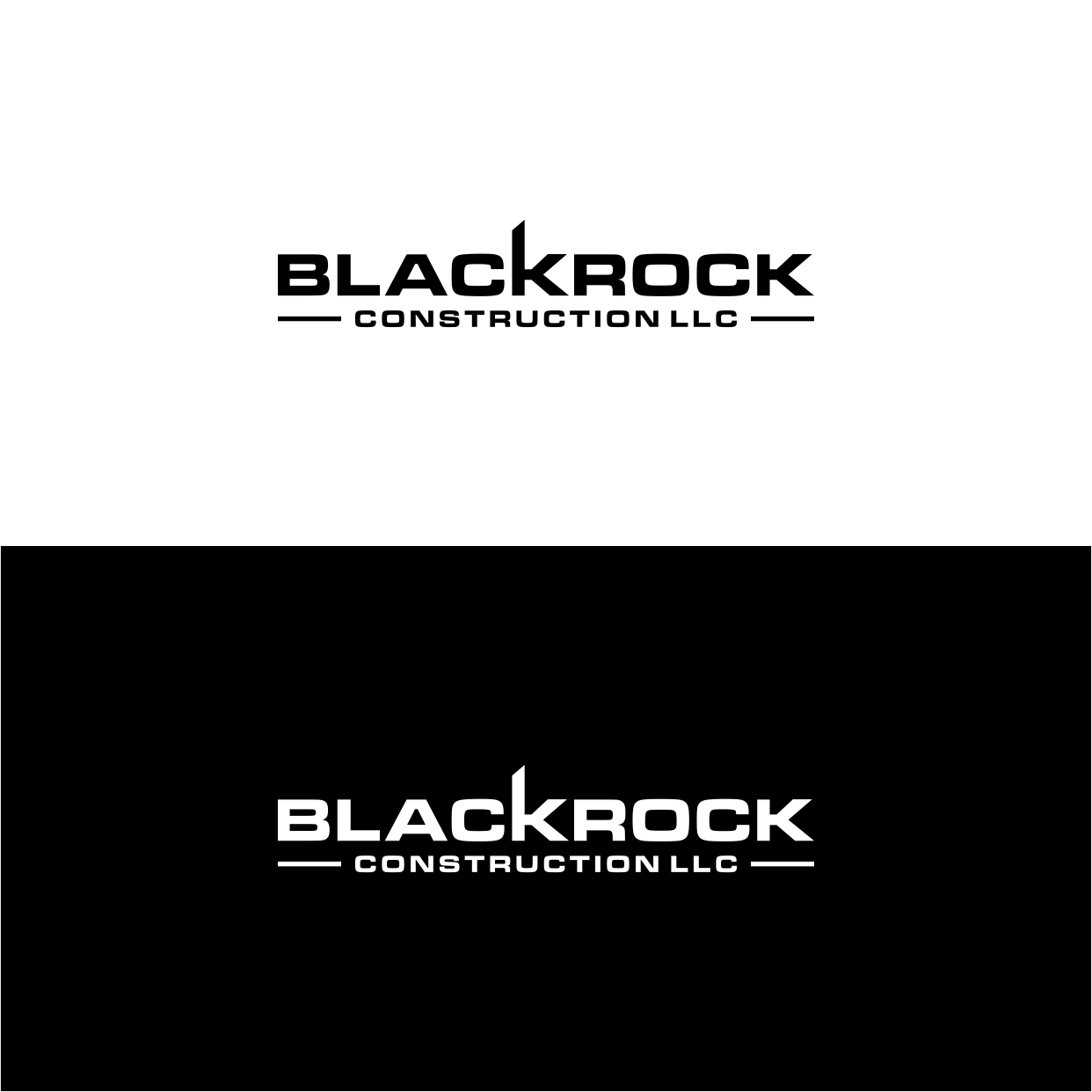Diseño de Logo por Kaze56 para Blackrock Construction LLC | Diseño #31975204