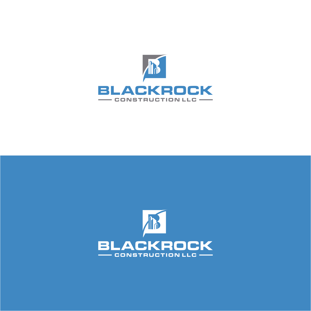 Diseño de Logo por Kaze56 para Blackrock Construction LLC | Diseño #31975235