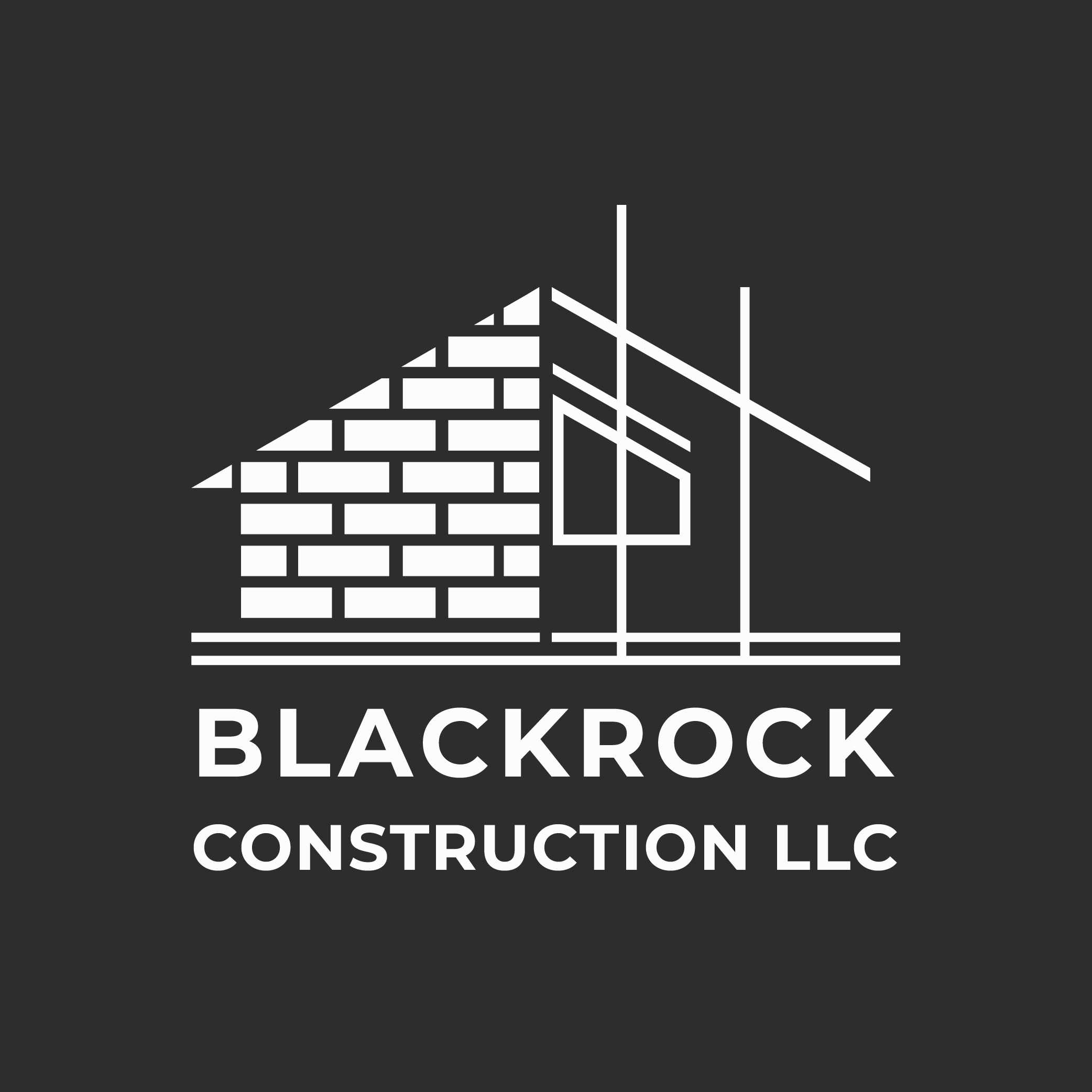 Logo Design by Kuntho Wibisono for Blackrock Construction LLC | Design #32006438