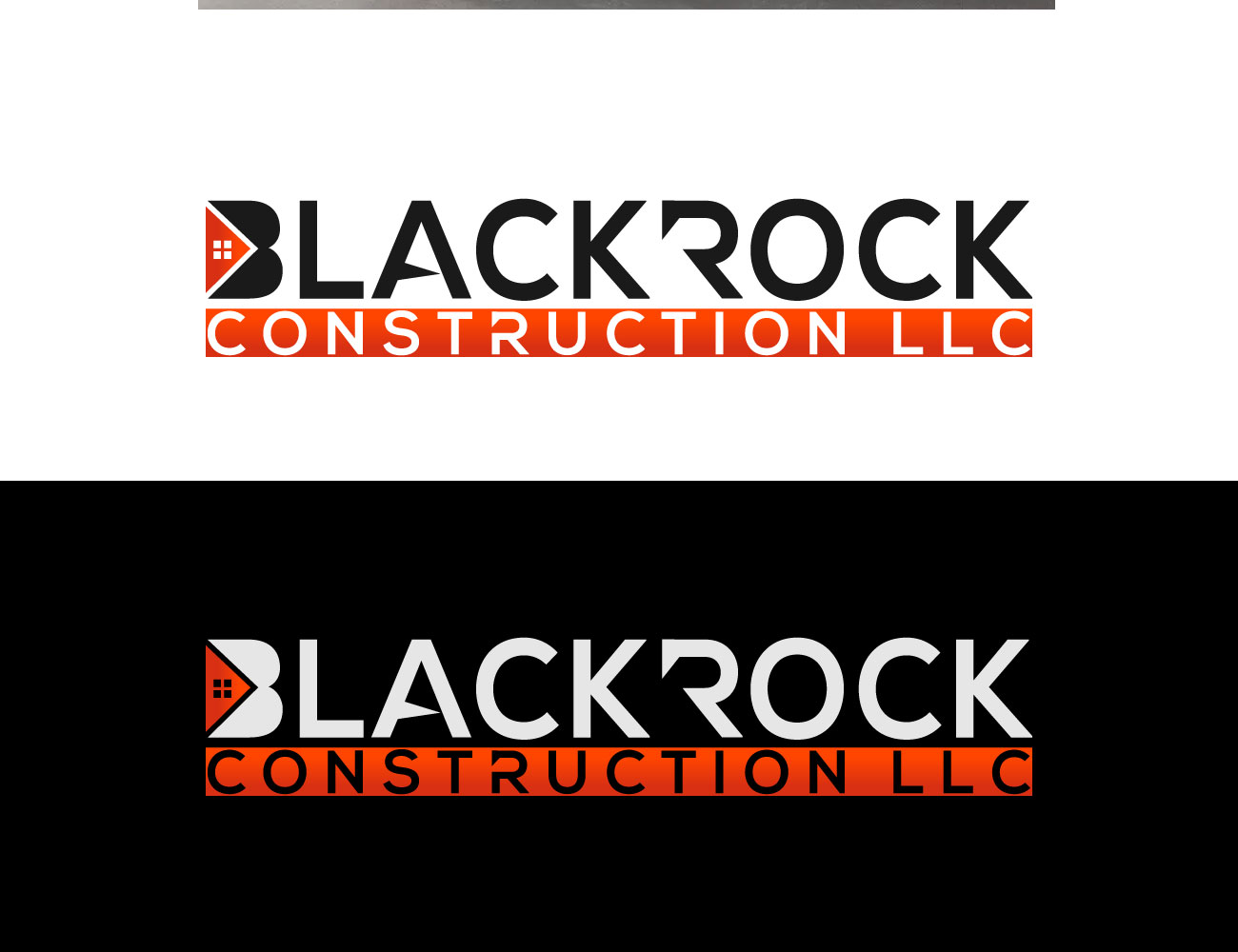 Logo Design by Logo24.com for Blackrock Construction LLC | Design #31983267