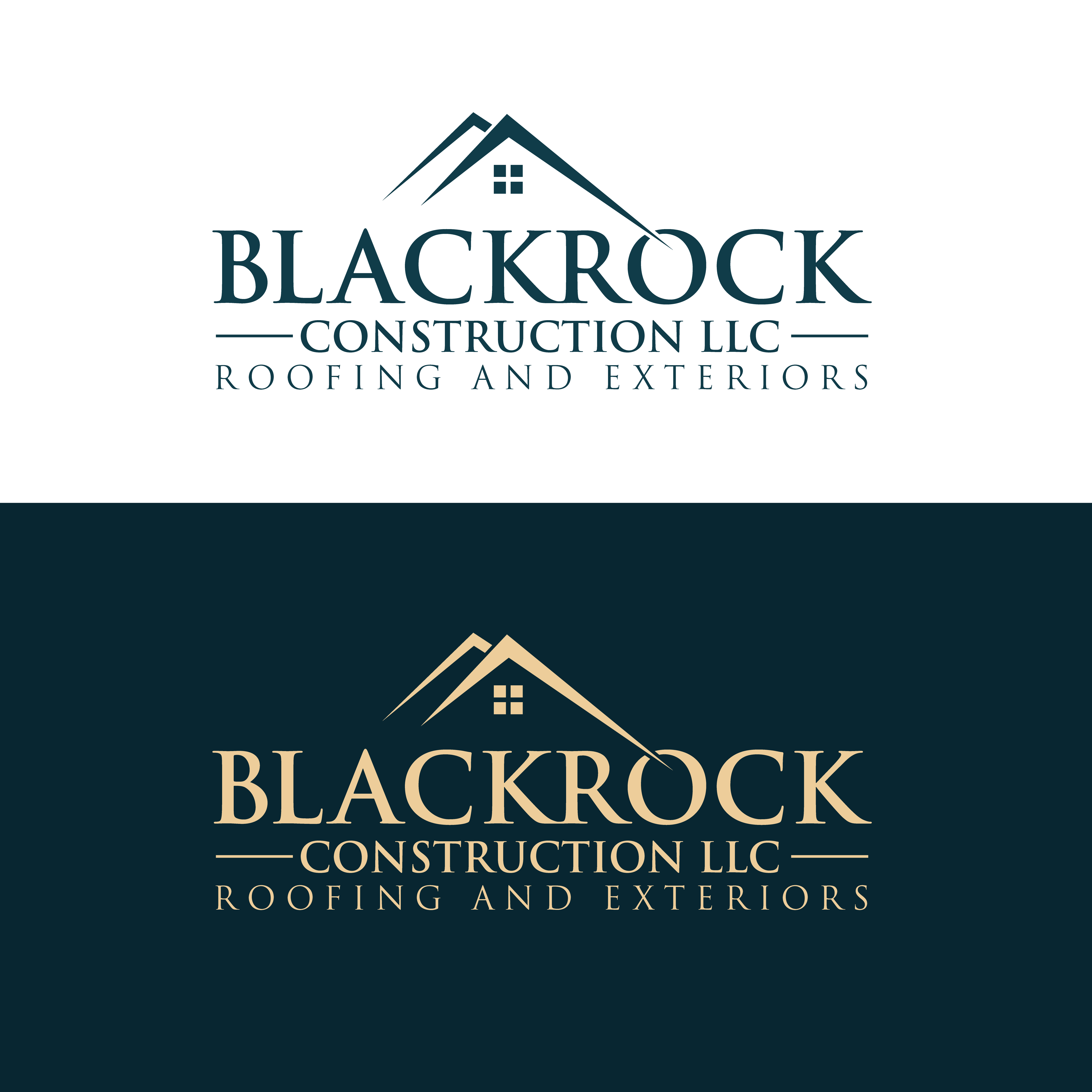 Diseño de Logo por M Art & Design para Blackrock Construction LLC | Diseño #31965068
